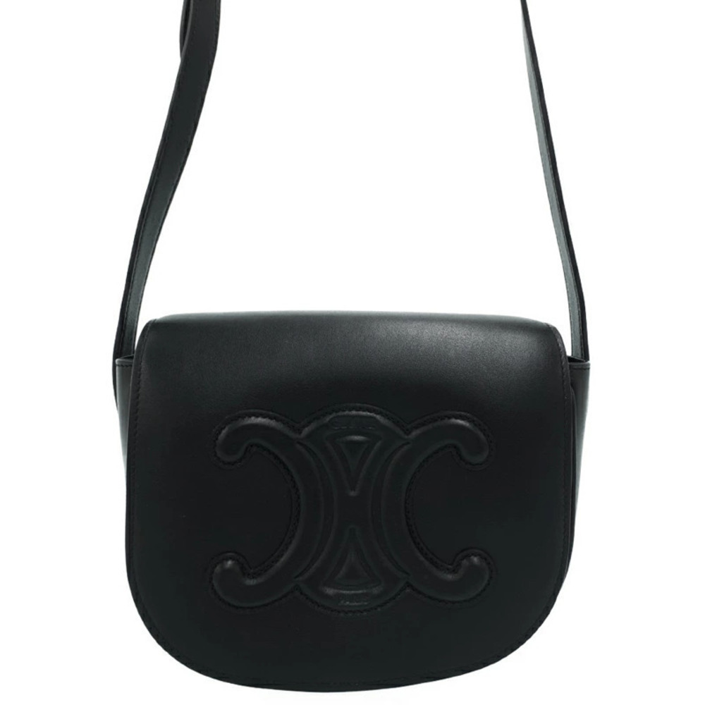 Celine Cuile Triomphe Folco Shoulder Bag - Picture 1 of 9